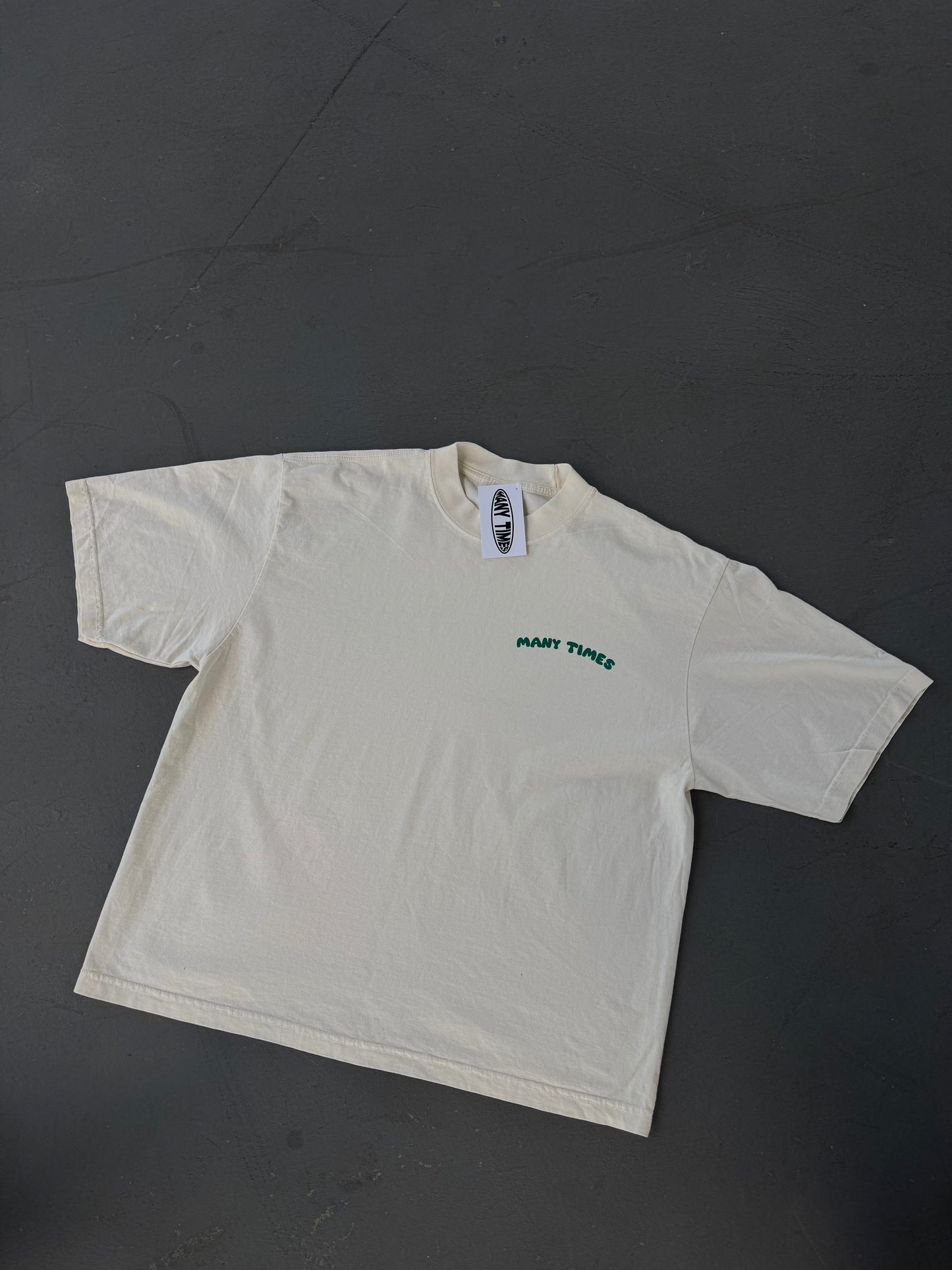 OVERSIZED Oval Tee “OFF WHITE”