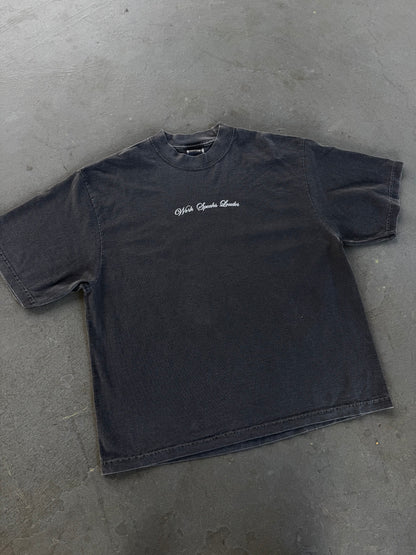 “Work Speaks Louder” vintage BLK