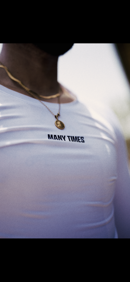 Compression Long Sleeve - White